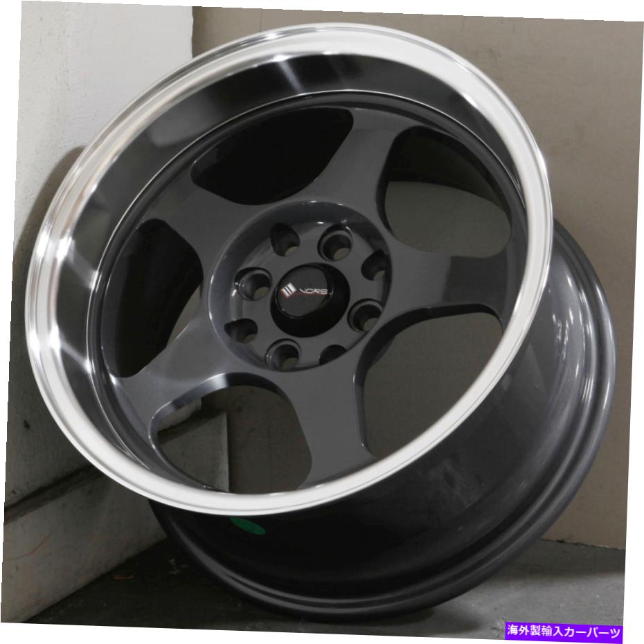 ホイール　４本セット 16x8ハイパーブラックホイールVORS SP1 4x108 20（4のセット）73.1 16x8 Hyper Black Wheels Vors SP1 4x108 20 (Set of 4) 73.1【並行輸入品】｜Us Custom Parts Shop USDM