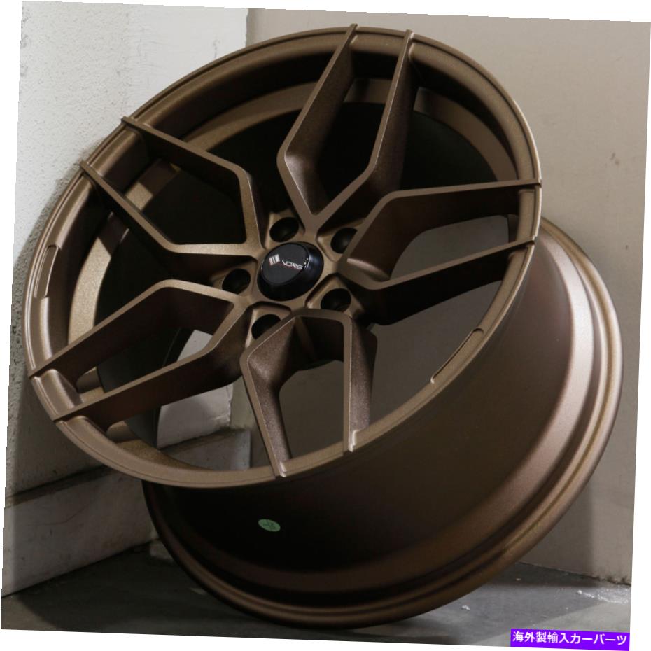 ホイール　４本セット 18x9.5ブロンズホイールVORS LP1 5x120 35（4のセット）73.1 18x9.5 Bronze Wheels Vors LP1 5x120 35 (Set of 4) 73.1【並行輸入品】