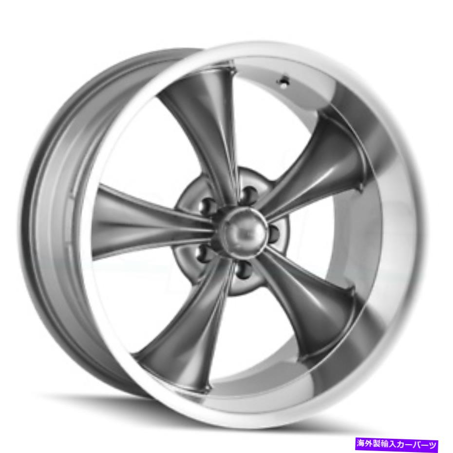 ホイール　４本セット 18x9.5ガンメタルホイールリドラー695 5x114.3 6（4のセット）83.82 18x9.5 Gunmetal Wheels Ridler 695 5x114.3 6 (Set of 4) 83.82【並行輸入品】
