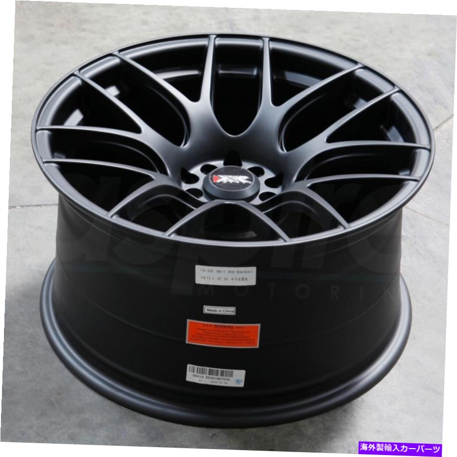 ホイール 4本セット 17x7フラットブラックホイールXXR 530 4x100/4x114.3 35(4のセット)73.1 17x7 Flat Black Wheels XXR 530 4x100/4x114.3 35 (Set of 4) 73.1【並行輸入品】|Us Custom Parts Shop USDM
