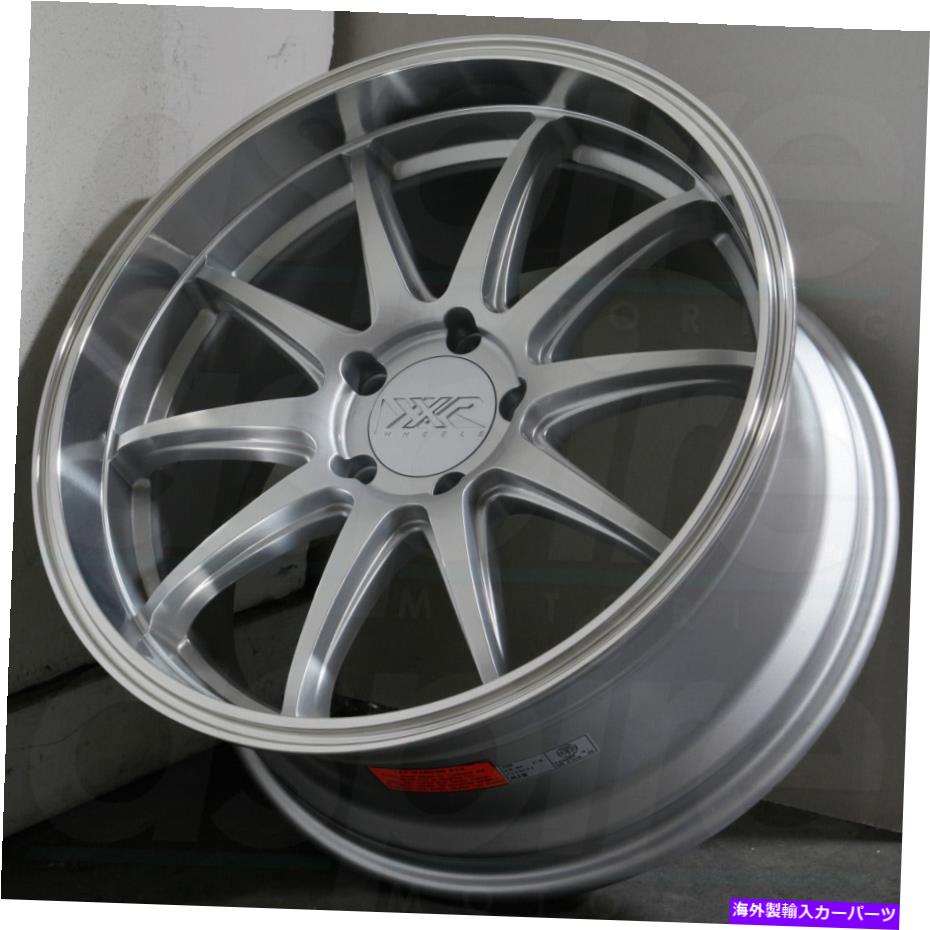 ホイール 4本セット 18x9シルバーMLホイールXXR 527D 5x114.3 20(4のセット)73.1 18x9 Silver ML Wheels XXR 527D 5x114.3 20 (Set of 4) 73.1【並行輸入品】|Us Custom Parts Shop USDM