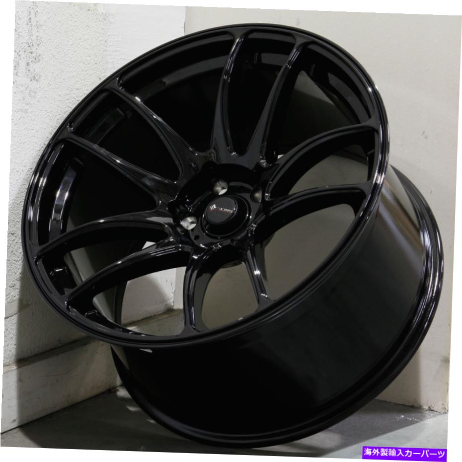 ホイール　４本セット 18x10.5ブラックホイールVORS TR4 5x108 22（4のセット）73.1 18x10.5 Black Wheels Vors TR4 5x108 22 (Set of 4) 73.1【並行輸入品】｜Us Custom Parts Shop USDM