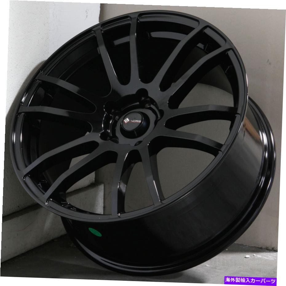 ホイール　４本セット 18x8.5ブラックホイールVORS TR10 5x120 35（4のセット）73.1 18x8.5 Black Wheels Vors TR10 5x120 35 (Set of 4) 73.1【並行輸入品】｜Us Custom Parts Shop USDM