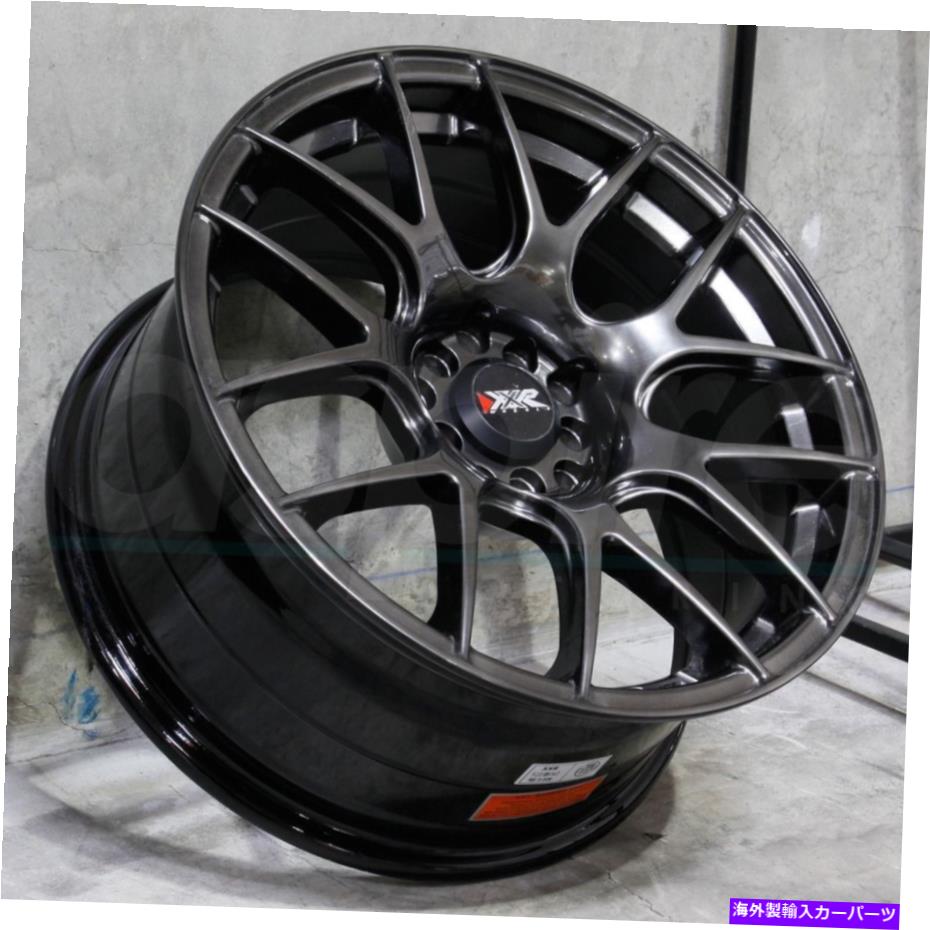 ホイール　４本セット 17x8.25クロムブラックホイールXXR 530 5x100/5x114.3 25（4のセット）73.1 17x8.25 Chromium Black Wheels XXR 530 5x100/5x114.3 25 (Set of 4) 73.1【並行輸入品】