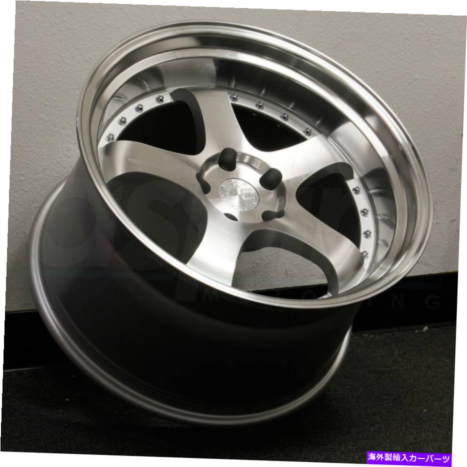 ホイール　４本セット 19x9.5シルバーホイールaodhan ah03 ah3 5x114.3 22（4のセット）73.1 19x9.5 Silver Wheels Aodhan AH03 AH3 5x114.3 22 (Set of 4) 73.1【並行輸入品】｜Us Custom Parts Shop USDM