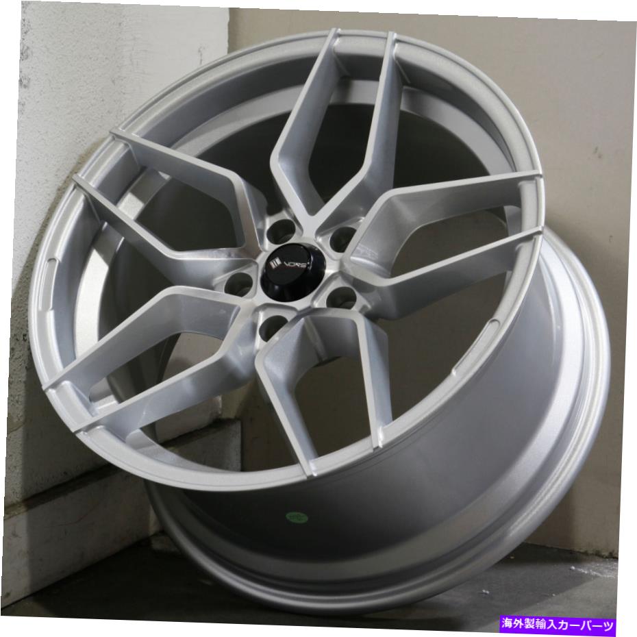 ホイール　４本セット 18x9.5シルバー機械加工ホイールVors LP1 5x114.3 35（4のセット）73.1 18x9.5 Silver Machined Wheels Vors LP1 5x114.3 35 (Set of 4) 73.1【並行輸入品】