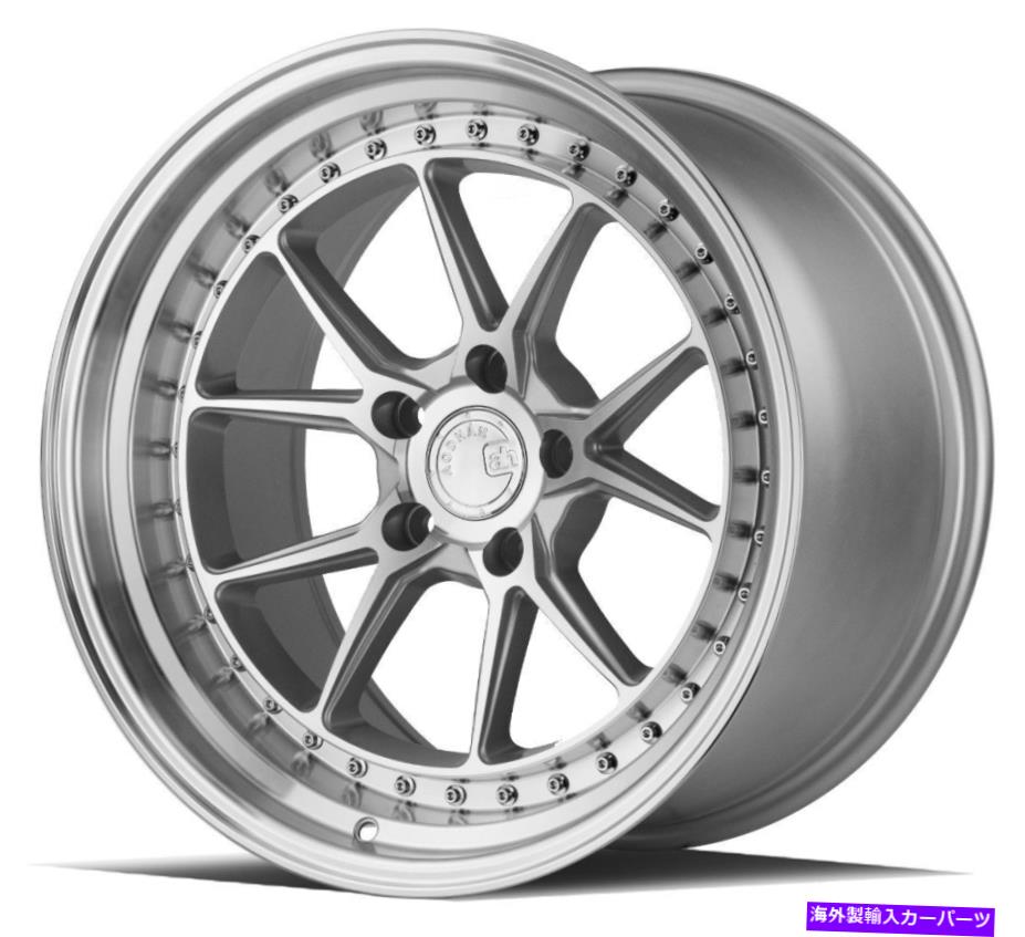 ホイール 4本セット 18x9.5/18x10.5シルバー機械加工ホイールaodhan ds08 ds8 5x114.3 22/22(4のセット) 18x9.5/18x10.5 Silver Machined Wheels Aodhan DS08 DS8 5x114.3 22/22 (Set of 4)【並行輸入品】|Us Custom Parts Shop USDM