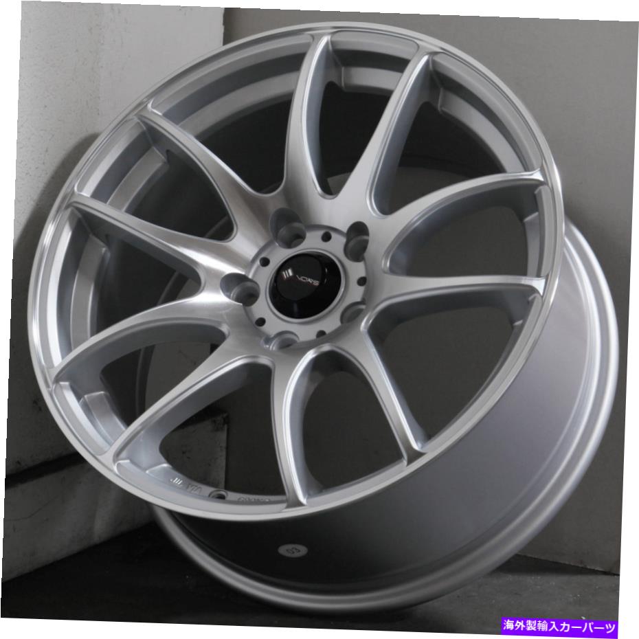ホイール 4本セット 19x8.5銀機械加工ホイールVORS TR4 5x108 35(4のセット)73.1 19x8.5 Silver Machined Wheels Vors TR4 5x108 35 (Set of 4) 73.1【並行輸入品】|Us Custom Parts Shop USDM