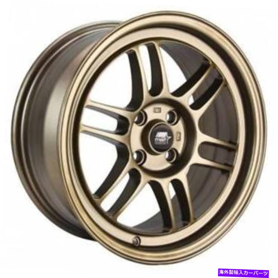 ホイール　４本セット 16x7 MSTスズカ4x100/4x114.3 25マットブロンズホイールリムセット（4）73.1 16x7 MST Suzuka 4x100/4x114.3 25 Matte Bronze Wheels Rims Set(4) 73.1【並行輸入品】