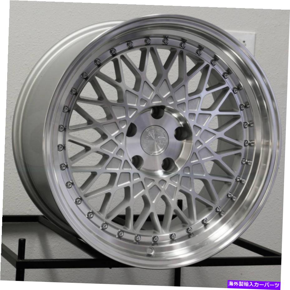 ホイール 4本セット 18x9.5 aodhan ah05 ah5 5x114.3 35銀機械加工ホイールリムセット(4)73.1 18x9.5 Aodhan AH05 AH5 5x114.3 35 Silver Machined Wheels Rims Set(4) 73.1【並行輸入品】|Us Custom Parts Shop USDM