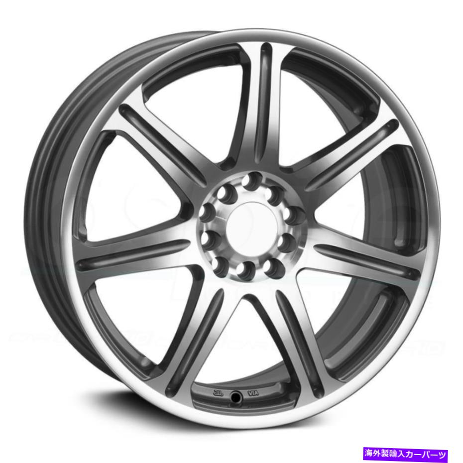 ホイール　４本セット 14x6 xxr 533 4x100/4x114.3 35銀機械加工ホイールリムセット（4）73.1 14x6 XXR 533 4x100/4x114.3 35 Silver Machined Wheels Rims Set(4) 73.1【並行輸入品】