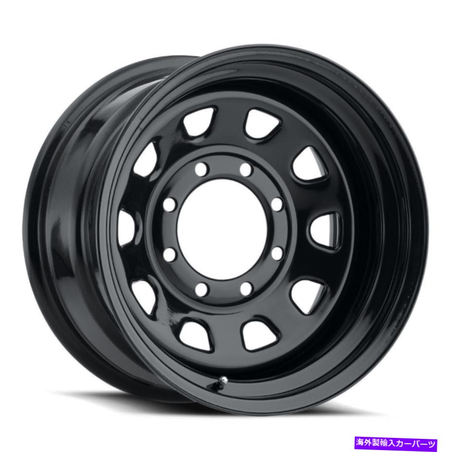 ホイール　４本セット 16x7ビジョンHD 84H 6x5.5/6x139.7 0グロスブラックホイールリムセット（4）108 16x7 Vision HD 84H 6x5.5/6x139.7 0 Gloss Black Wheels Rims Set(4) 108【並行輸入品】