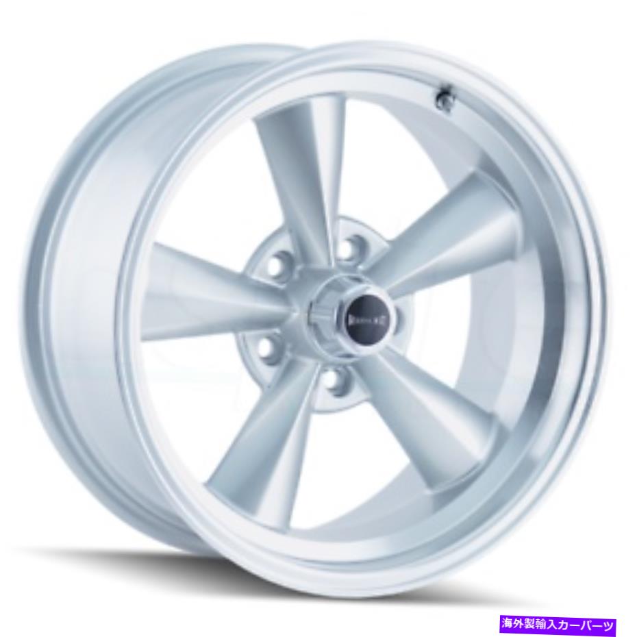 ホイール 4本セット 17x8 Ridler 675 5x4.75/5x120.65 0シルバー機械加工リップホイールリムセット(4)83.82 17x8 Ridler 675 5x4.75/5x120.65 0 Silver Machined Lip Wheels Rims Set(4) 83.82【並行輸入品】|Us Custom Parts Shop USDM