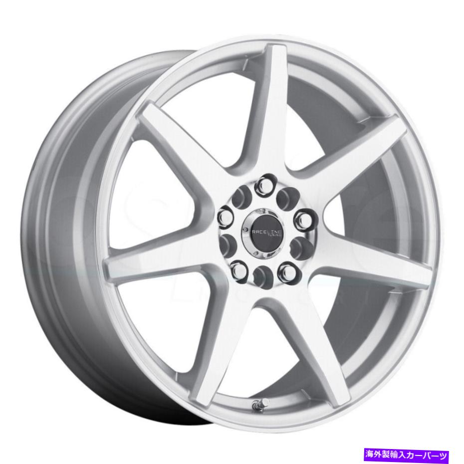 ホイール 4本セット 17x7.5 Raceline 131S EVO 5x112/5x120 20シルバーホイールリムセット(4)74.1 17x7.5 Raceline 131S Evo 5x112/5x120 20 Silver Wheels Rims Set(4) 74.1【並行輸入品】|Us Custom Parts Shop USDM