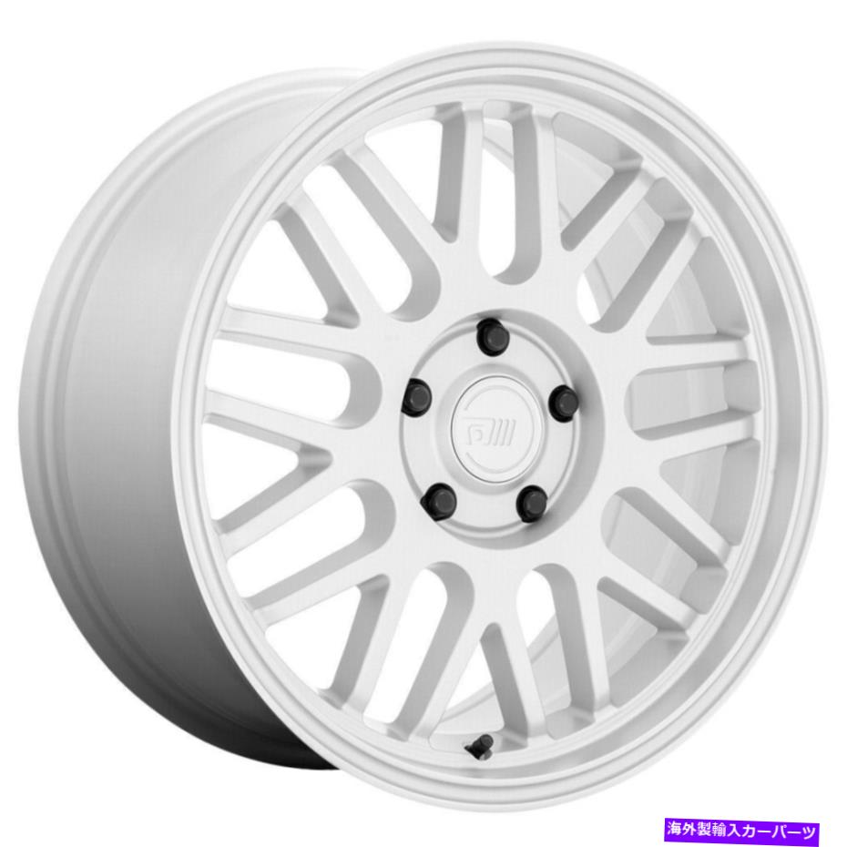 ホイール 4本セット 17x8 motegi mr144 m9 5x108 40ハイパーシルバーホイールリムセット(4)72.56 17x8 Motegi MR144 M9 5x108 40 Hyper Silver Wheels Rims Set(4) 72.56【並行輸入品】|Us Custom Parts Shop USDM