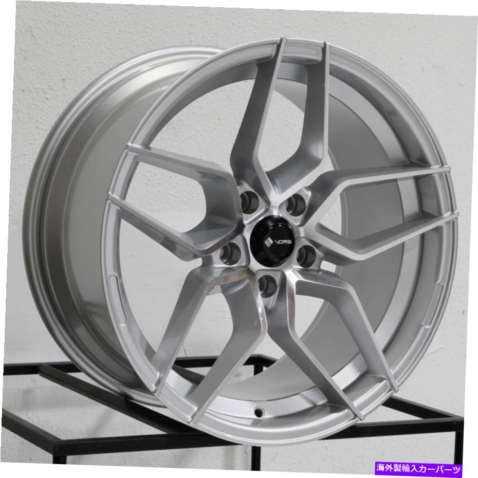 ホイール　４本セット 18x9.5 VORS LP1 5x110 35銀機械加工ホイールリムセット（4）73.1 18x9.5 Vors LP1 5x110 35 Silver Machined Wheels Rims Set(4) 73.1【並行輸入品】｜Us Custom Parts Shop USDM