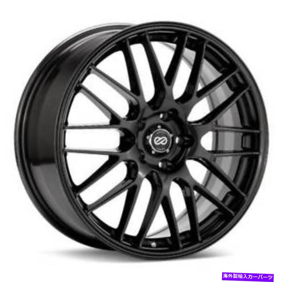 ホイール　４本セット 17x7 enkei ekm3 5x114.3 45ガンメタルペイントホイールリムセット（4） 17x7 Enkei EKM3 5x114.3 45 Gunmetal Paint Wheels Rims Set(4)【並行輸入品】