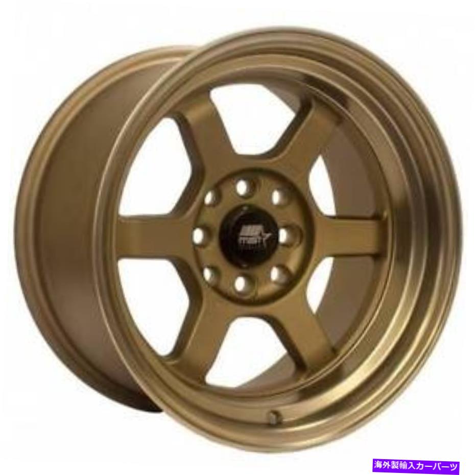 ホイール　４本セット 17x9 MSTタイム攻撃4x100 20ブロンズブロンズリップホイールリムセット（4）73.1 17x9 MST Time Attack 4x100 20 Bronze Bronze Lip Wheels Rims Set(4) 73.1【並行輸入品】｜Us Custom Parts Shop USDM