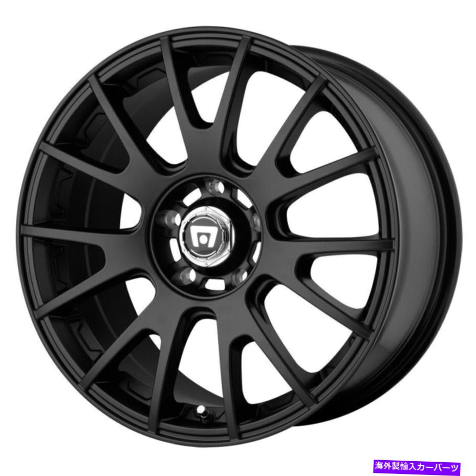 ホイール　４本セット 17x8 motegi mr118 ms7 5x120 32マットブラックホイールリムセット（4）74.1合金 17x8 Motegi MR118 MS7 5x120 32 Matte Black Wheels Rims Set(4) 74.1 Alloy【並行輸入品】