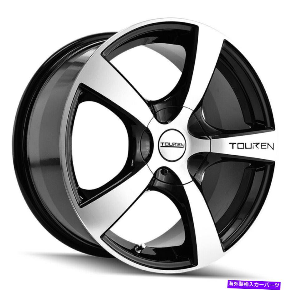 ホイール　４本セット 17x7 Touren 3190 TR9 5x5/5x127 42ブラックマシンリップホイールリムセット（4）71.5 17x7 Touren 3190 TR9 5x5/5x127 42 Black Machined Lip Wheels Rims Set(4) 71.5【並行輸入品】｜Us Custom Parts Shop USDM