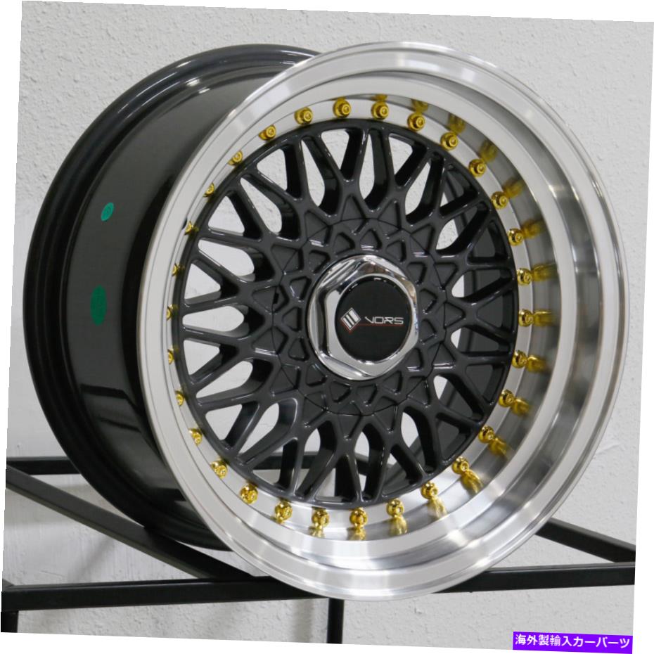 ホイール　４本セット 16x8 VORS VR3 4x108 20ガンメタルホイールリムセット（4）73.1 16x8 Vors VR3 4x108 20 Gun Metal Wheels Rims Set(4) 73.1【並行輸入品】