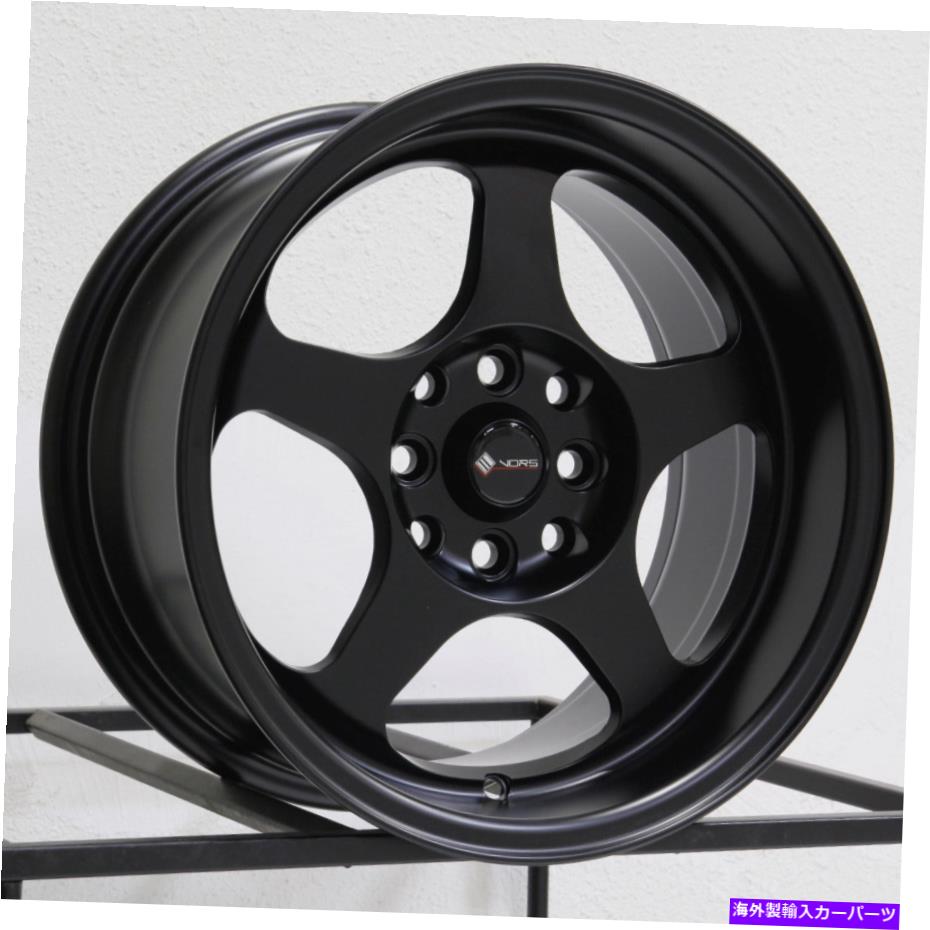 ホイール　４本セット 16x8 VORS SP1 4x100/4x114.3 20マットブラックホイールリムセット（4）73.1 16x8 Vors SP1 4x100/4x114.3 20 Matte Black Wheels Rims Set(4) 73.1【並行輸入品】