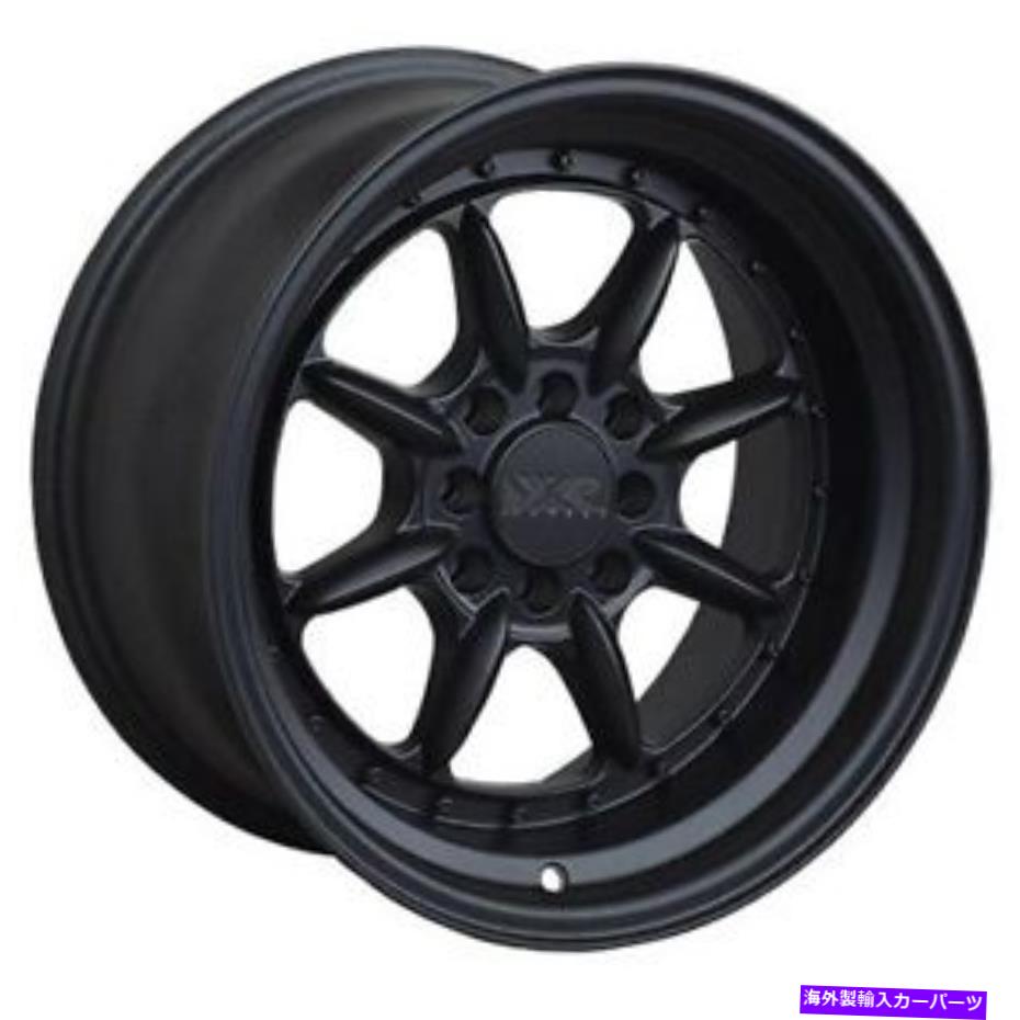 ホイール　４本セット 16x8 xxr 002.5 4x100/4x114.3 20ブラックホイールリムセット（4）73.1 16x8 XXR 002.5 4x100/4x114.3 20 Black Wheels Rims Set(4) 73.1【並行輸入品】
