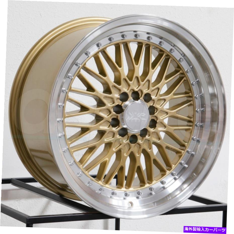ホイール 4本セット 16x8 xxr 536 4x100/4x114.3 0ゴールドMlホイールリムセット(4)73.1 16x8 XXR 536 4x100/4x114.3 0 Gold ML Wheels Rims Set(4) 73.1【並行輸入品】|Us Custom Parts Shop USDM