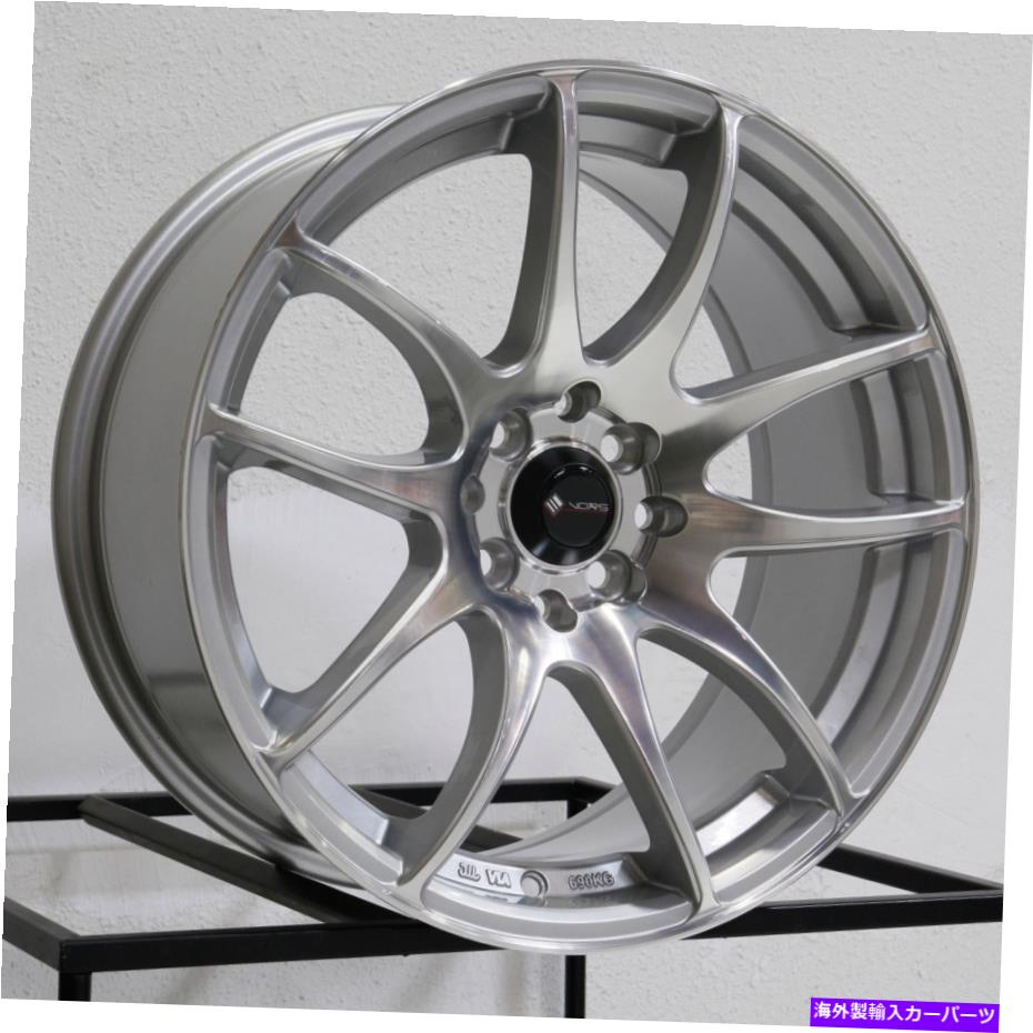 ホイール　４本セット 17x8 VORS TR4 4x100/4x114.3 35銀機械加工ホイールリムセット（4）73.1 17x8 Vors TR4 4x100/4x114.3 35 Silver Machined Wheels Rims Set(4) 73.1【並行輸入品】｜Us Custom Parts Shop USDM