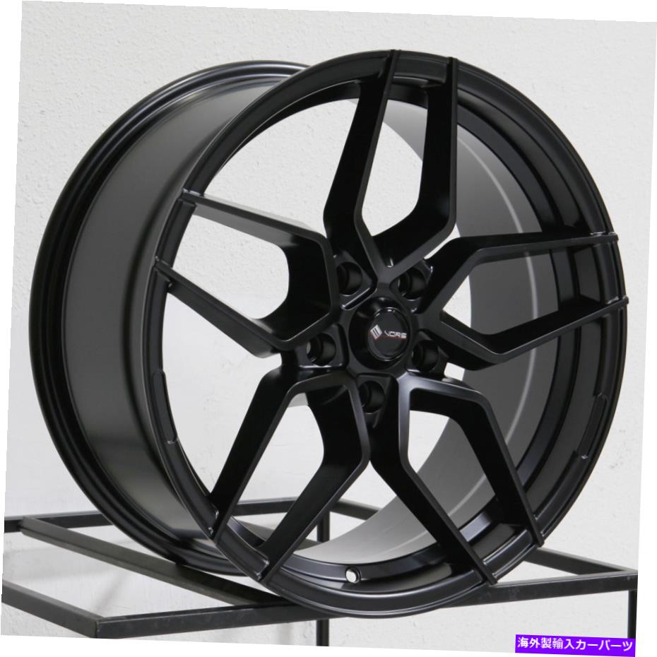 ホイール　４本セット 18x8.5 VORS LP1 5x110 35マットブラックホイールリムセット（4）73.1 18x8.5 Vors LP1 5x110 35 Matte Black Wheels Rims Set(4) 73.1【並行輸入品】 291,159円
