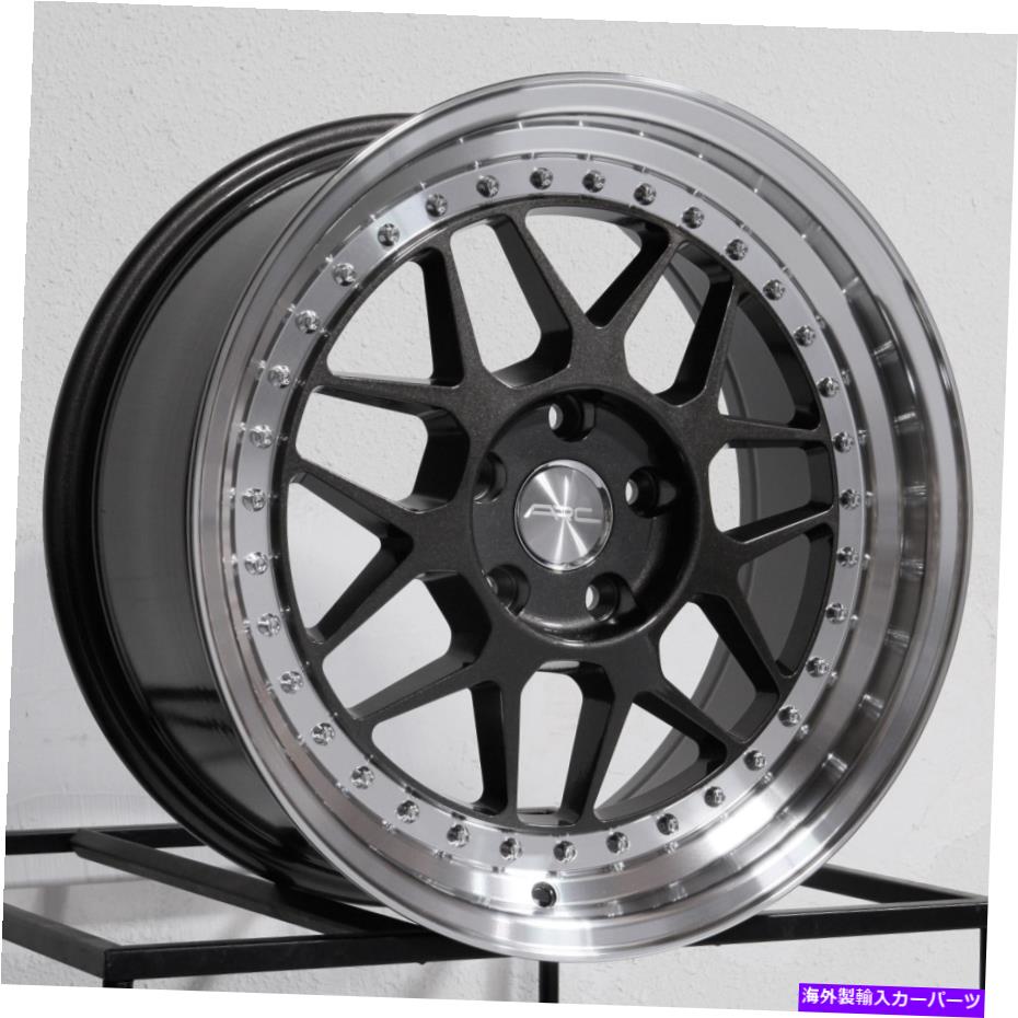 ホイール　４本セット 18x8.5 ARC AR9 5x120 35ガンメタルホイールリムセット（4）73.1 18x8.5 ARC AR9 5x120 35 Gun Metal Wheels Rims Set(4) 73.1【並行輸入品】｜Us Custom Parts Shop USDM