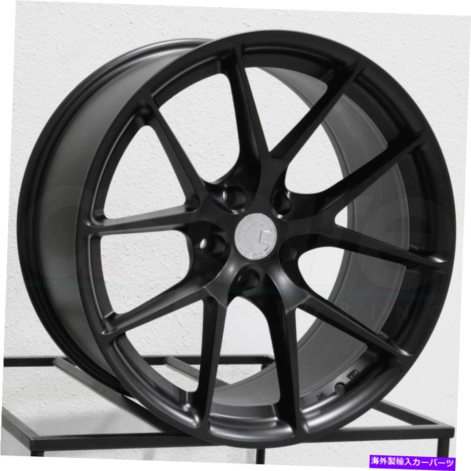 ホイール　４本セット 18x8.5/18x9.5 aodhan aff7 5x120 35/35マットブラックホイールリムセット（4）72.6合金 18x8.5/18x9.5 Aodhan AFF7 5x120 35/35 Matte Black Wheels Rims Set(4) 72.6 Alloy【並行輸入品】｜Us Custom Parts Shop USDM