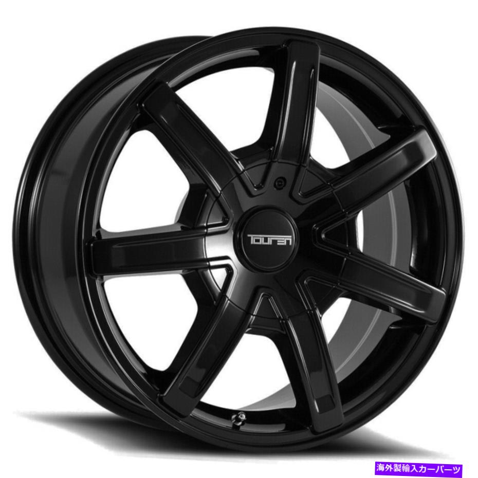ホイール　４本セット 18x8 Touren 3265 TR65 6x135/6x5.5 20ブラックホイールリムセット（4）106 18x8 Touren 3265 TR65 6x135/6x5.5 20 Black Wheels Rims Set(4) 106【並行輸入品】