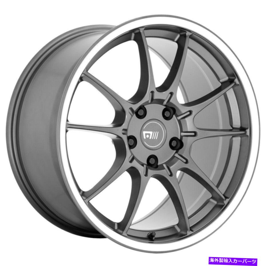 ホイール 4本セット 18x8.5 motegi mr152 SS5 5x108 42ガンメタルホイールリムセット(4)63.36 18x8.5 Motegi MR152 SS5 5x108 42 Gunmetal Wheels Rims Set(4) 63.36【並行輸入品】|Us Custom Parts Shop USDM