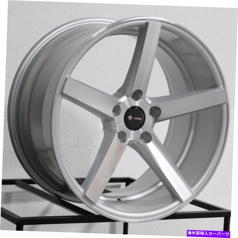 ホイール　４本セット 18x9.5 VORS TR5 5x120 35シルバーホイールリムセット（4）73.1 18x9.5 Vors TR5 5x120 35 Silver Wheels Rims Set(4) 73.1【並行輸入品】