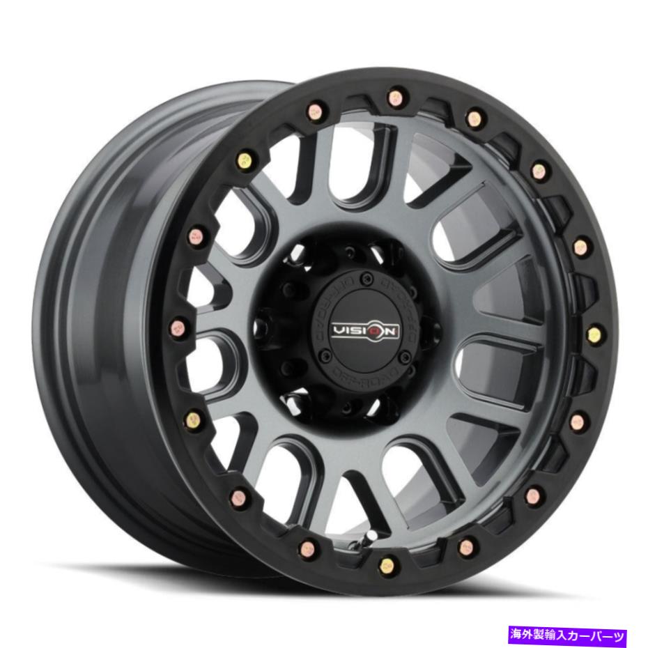 ホイール　４本セット 17x9 Vision 111 Nemesis 6x5.5/6x139.7 -12ガンメタル機械加工ホイールリムセット（4）1 17x9 Vision 111 Nemesis 6x5.5/6x139.7 -12 Gunmetal Machined Wheels Rims Set(4) 1【並行輸入品】｜Us Custom Parts Shop USDM