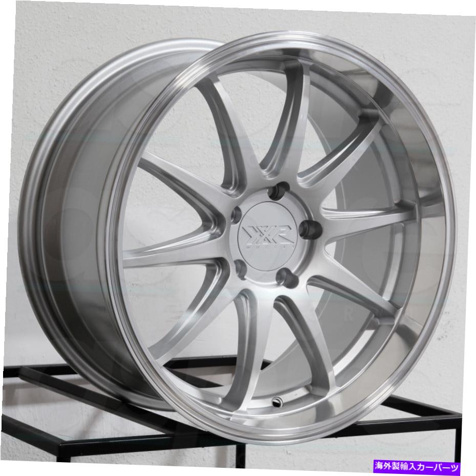 ホイール　４本セット 18x10.5 xxr 527d 5x114.3 20シルバーmlホイールリムセット（4）73.1 18x10.5 XXR 527D 5x114.3 20 Silver ML Wheels Rims Set(4) 73.1【並行輸入品】｜Us Custom Parts Shop USDM