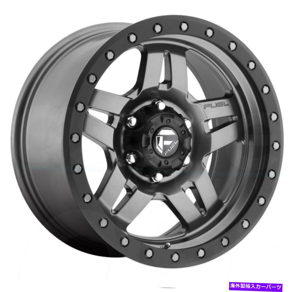 ホイール　４本セット 15x8 Fuel D558 ANZA 5x114.3 -18マットガンメタルブラックホイールリムセット（4）72.56 15x8 Fuel D558 Anza 5x114.3 -18 Matte GunMetal Black Wheels Rims Set(4) 72.56【並行輸入品】｜Us Custom Parts Shop USDM