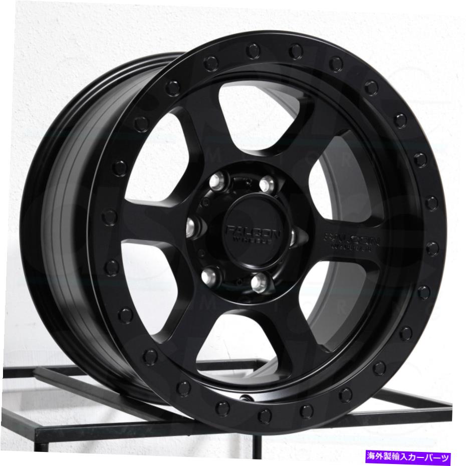 ホイール　４本セット 17x9 Falcon T1 6x139.7 0フルブラックホイールリムセット（4）106.3 17x9 Falcon T1 6x139.7 0 Full Black Wheels Rims Set(4) 106.3【並行輸入品】｜Us Custom Parts Shop USDM