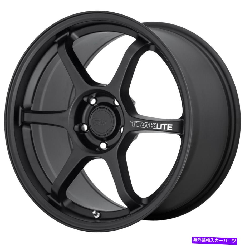ホイール　４本セット 18x8.5 motegi mr145 traklite 3.0 5x120 35サテンブラックホイールリムセット（4）74.1 18x8.5 Motegi MR145 TRAKLITE 3.0 5x120 35 Satin Black Wheels Rims Set(4) 74.1【並行輸入品】｜Us Custom Parts Shop USDM