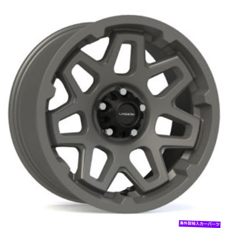 ホイール　４本セット 17x7 Vision HD 416 SE7en 5x114.3 0サテングレーホイールリムセット（4）83 17x7 Vision HD 416 Se7En 5x114.3 0 Satin Grey Wheels Rims Set(4) 83【並行輸入品】｜Us Custom Parts Shop USDM