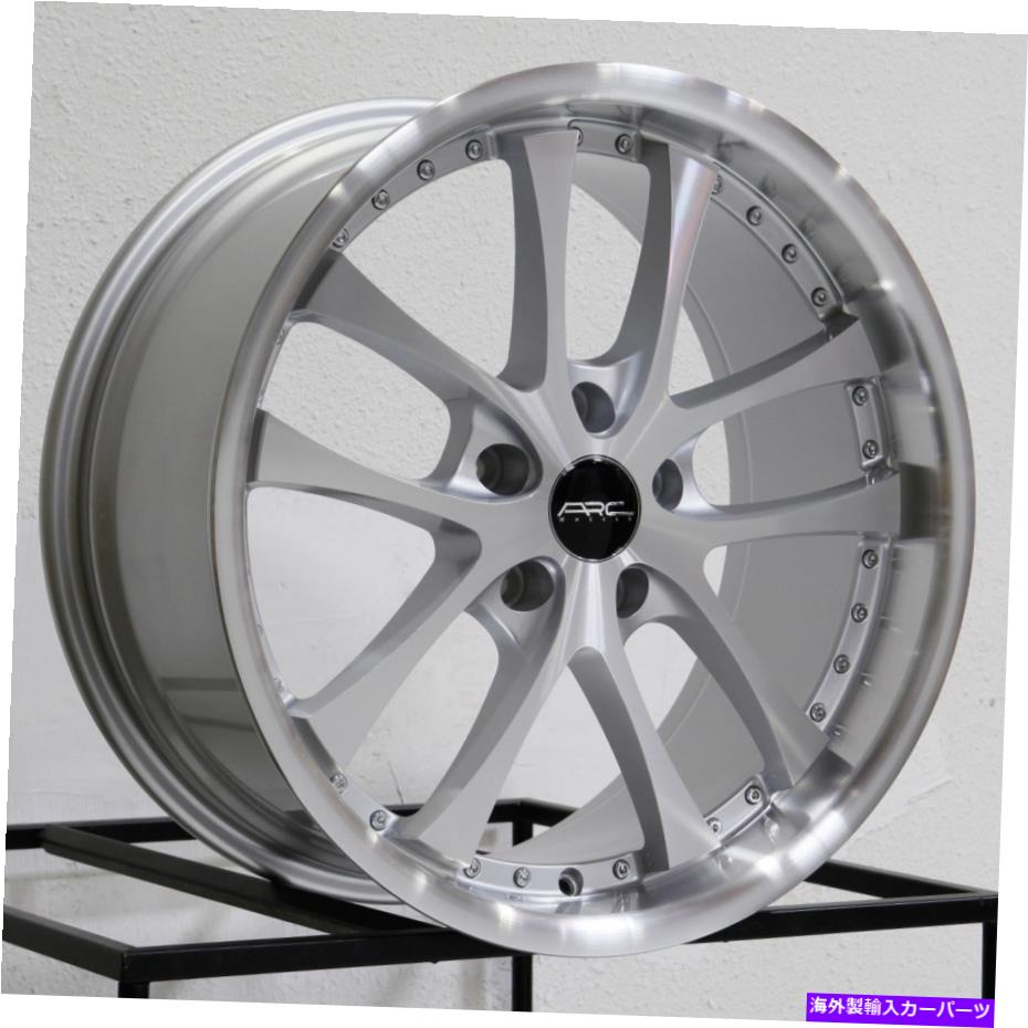 ホイール　４本セット 18x8.5 arc ar5 5x110 35銀機械加工ホイールリムセット（4）73.1 18x8.5 ARC AR5 5x110 35 Silver Machined Wheels Rims Set(4) 73.1【並行輸入品】｜Us Custom Parts Shop USDM