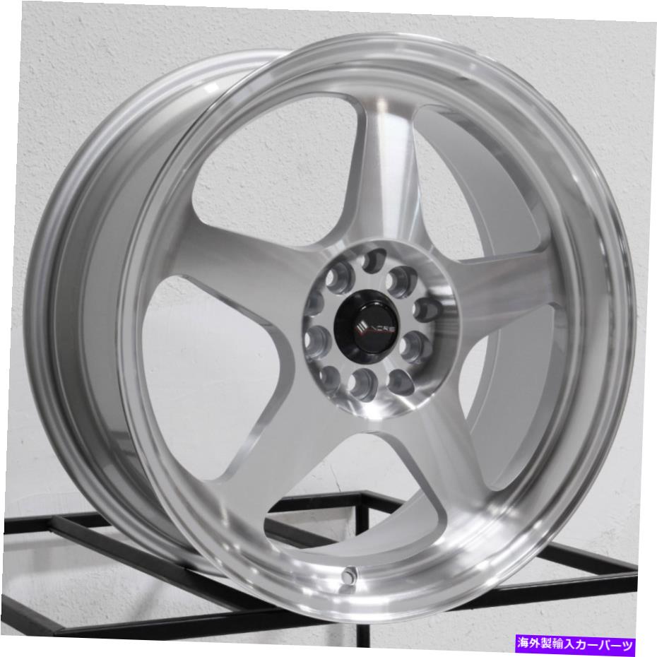 ホイール　４本セット 18x8 VORS SP1 5x115 35銀機械加工ホイールリムセット（4）73.1 18x8 Vors SP1 5x115 35 Silver Machined Wheels Rims Set(4) 73.1【並行輸入品】｜Us Custom Parts Shop USDM