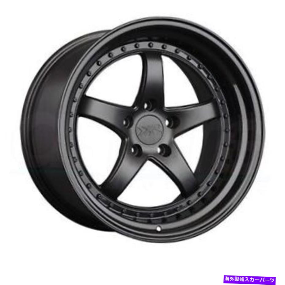 ホイール　４本セット 18x9.5 xxr 565 5x114.3 38フラットブラックグロスブラックリップホイールリムセット（4）73.1 18x9.5 XXR 565 5x114.3 38 Flat Black Gloss Black Lip Wheels Rims Set(4) 73.1【並行輸入品】｜Us Custom Parts Shop USDM