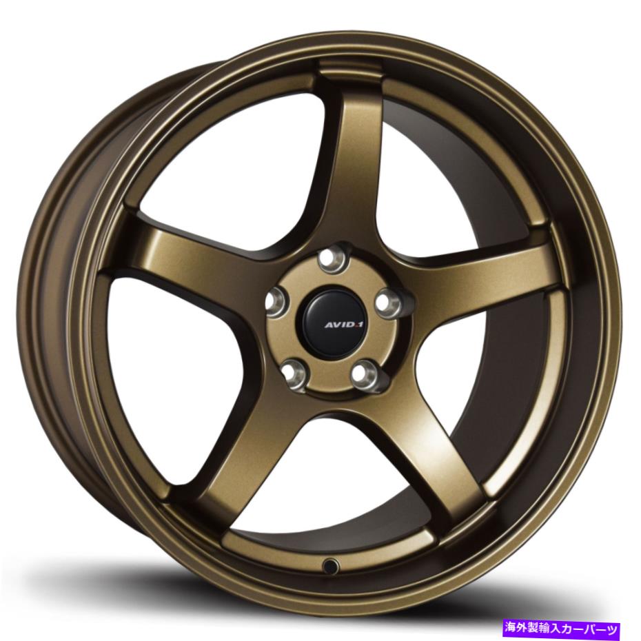 ホイール　４本セット 18x8.5 avid1 av28 5x114.3 35ブロンズホイールリムセット（4）73.1 18x8.5 AVID1 AV28 5x114.3 35 Bronze Wheels Rims Set(4) 73.1【並行輸入品】｜Us Custom Parts Shop USDM