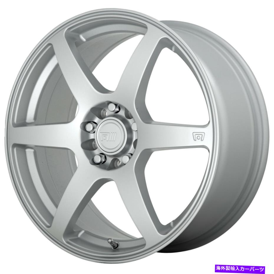 ホイール　４本セット 18x8 motegi mr143 cs6 5x100/5x114.3 35ハイパーシルバーホイールリムセット（4）72.56 18x8 Motegi MR143 CS6 5x100/5x114.3 35 Hyper Silver Wheels Rims Set(4) 72.56【並行輸入品】｜Us Custom Parts Shop USDM