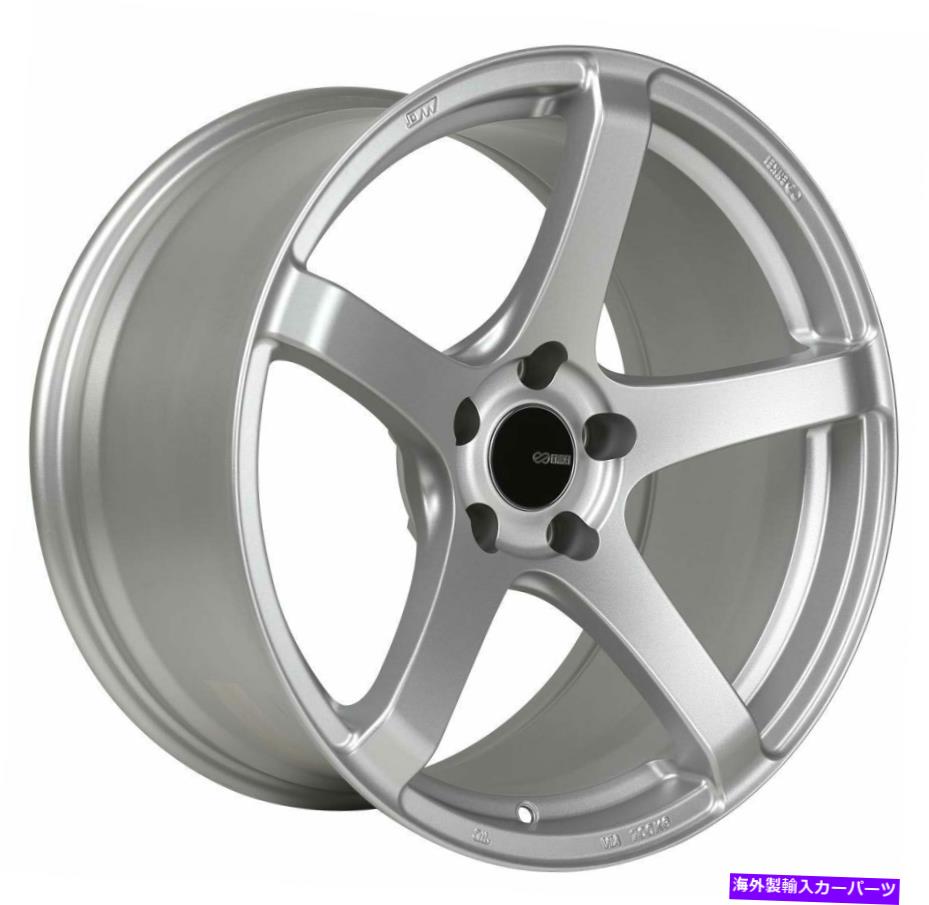 ホイール　４本セット 17x9 enkei kojin 5x114.3 45シルバーペイントホイールリムセット（4） 17x9 Enkei KOJIN 5x114.3 45 Silver Paint Wheels Rims Set(4)【並行輸入品】｜Us Custom Parts Shop USDM