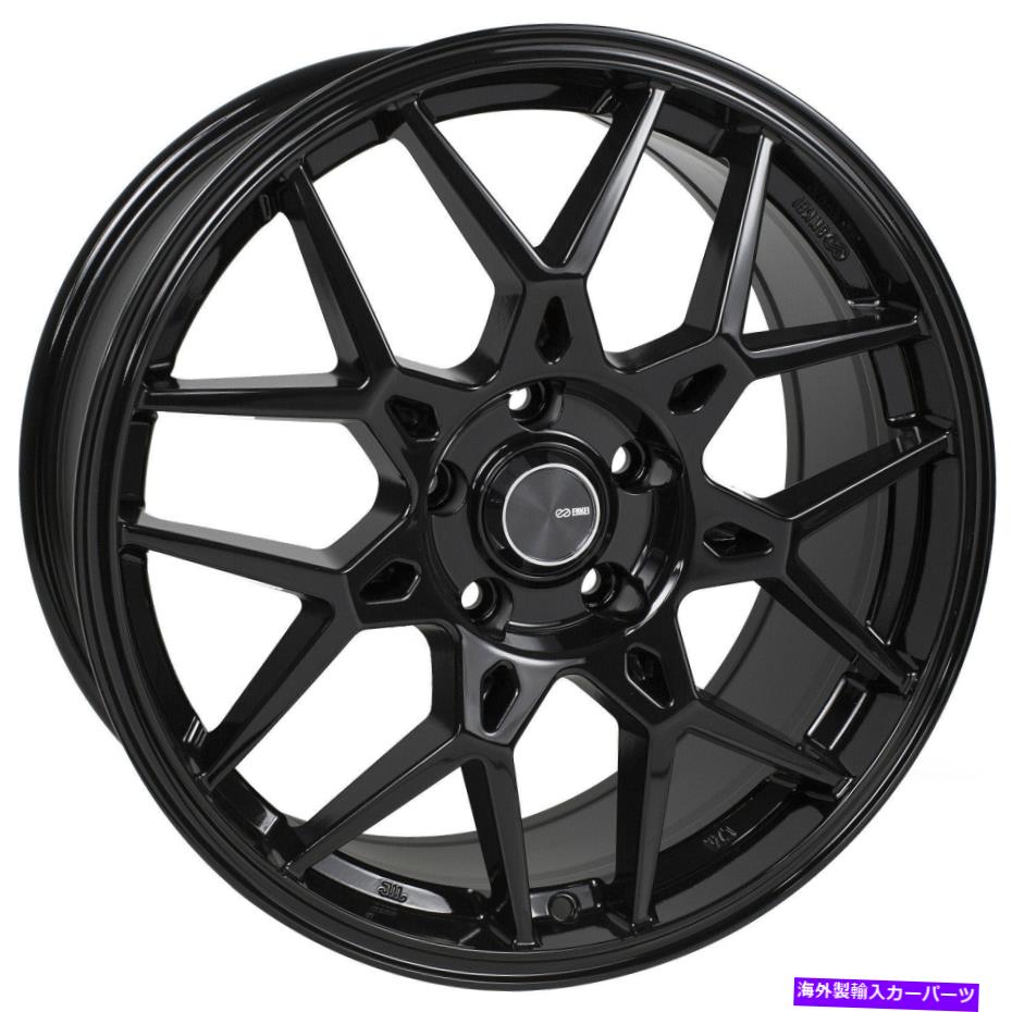 ホイール　４本セット 17x7.5 Enkei PDC 5x114.3 50ブラックペイントホイールリムセット（4） 17x7.5 Enkei PDC 5x114.3 50 Black Paint Wheels Rims Set(4)【並行輸入品】｜Us Custom Parts Shop USDM
