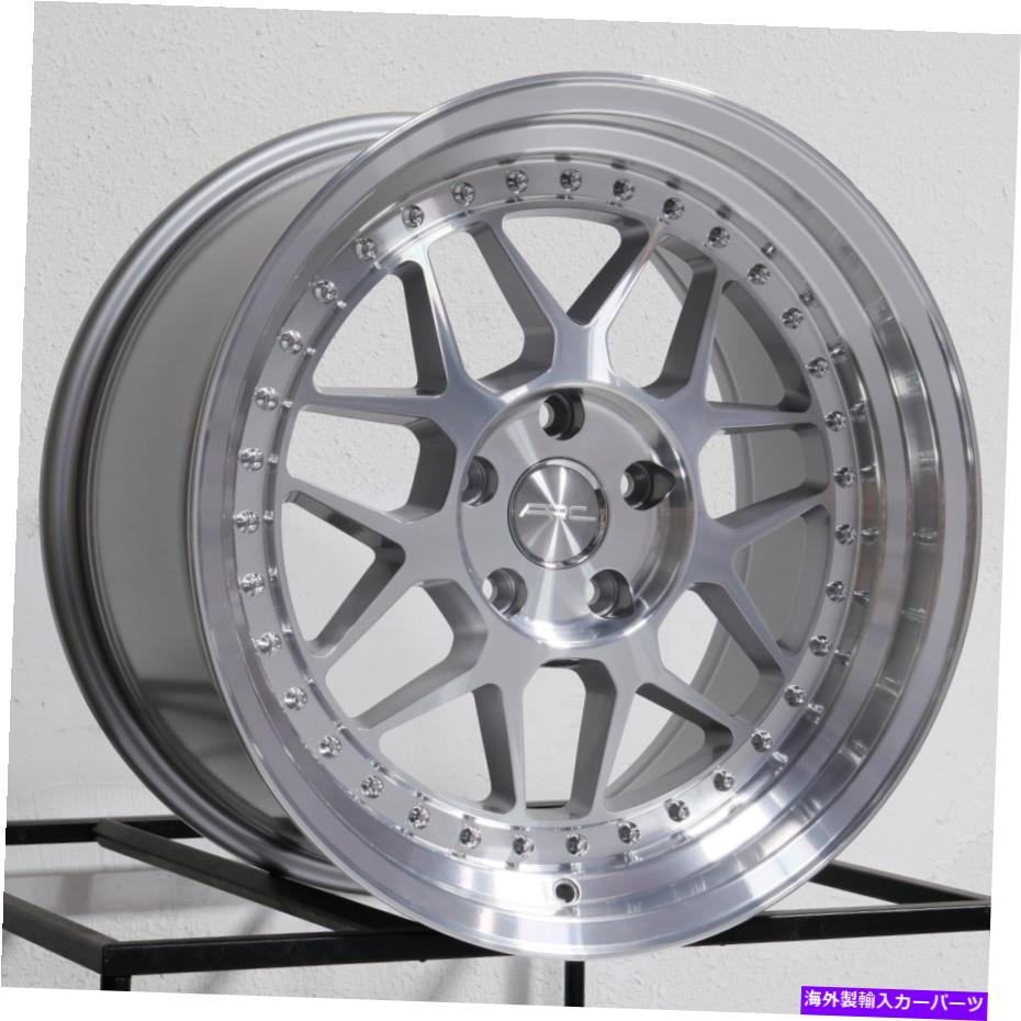 ホイール　４本セット 18x8.5/18x9.5 ARC AR9 5x115 35/35銀機械加工ホイールリムセット（4）73.1 18x8.5/18x9.5 ARC AR9 5x115 35/35 Silver Machined Wheels Rims Set(4) 73.1【並行輸入品】｜Us Custom Parts Shop USDM