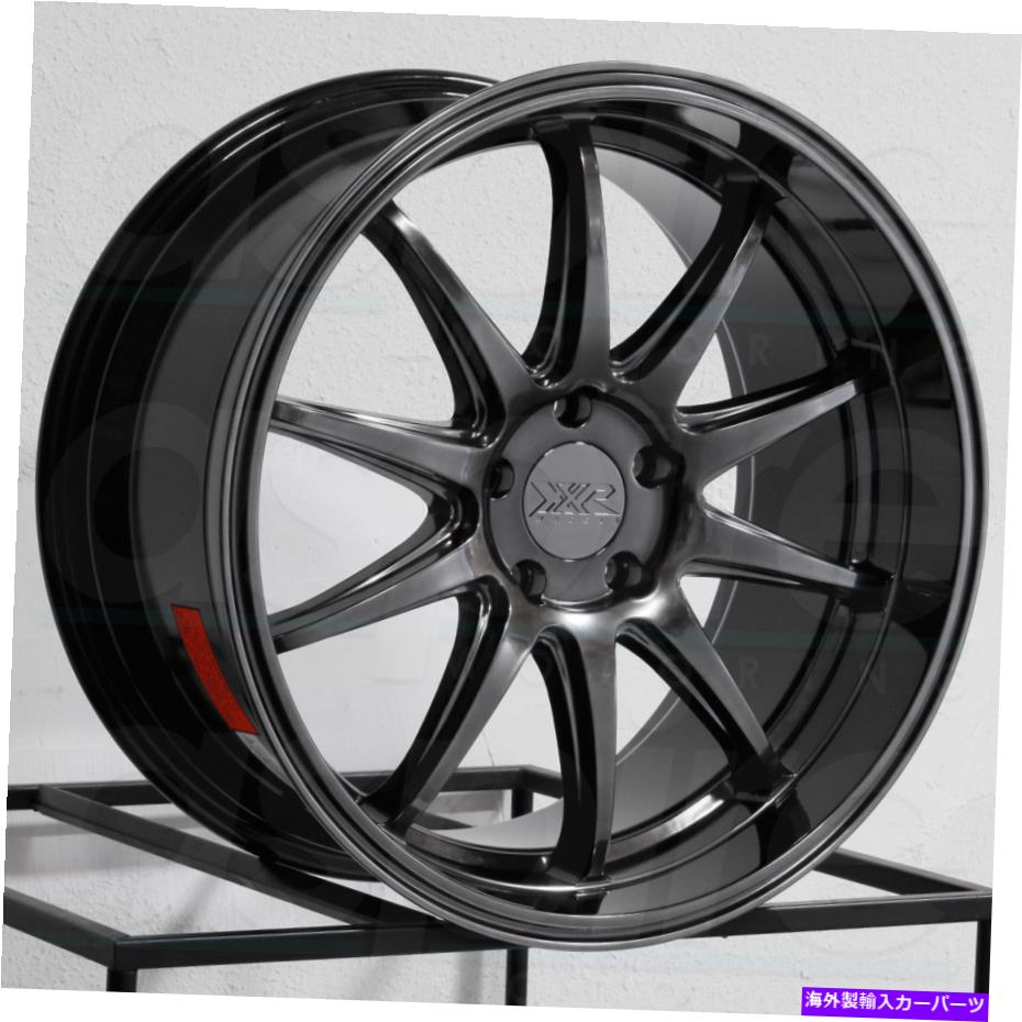 ホイール　４本セット 18x9 xxr 527d 5x114.3 35クロムブラックホイールリムセット（4）73.1 18x9 XXR 527D 5x114.3 35 Chromium Black Wheels Rims Set(4) 73.1【並行輸入品】｜Us Custom Parts Shop USDM